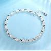 925  Silver Bracelets For Women Korean Designer Luxury XO Shape Adjustable Chain Bracelet Party Wedding Jewelry Gifts