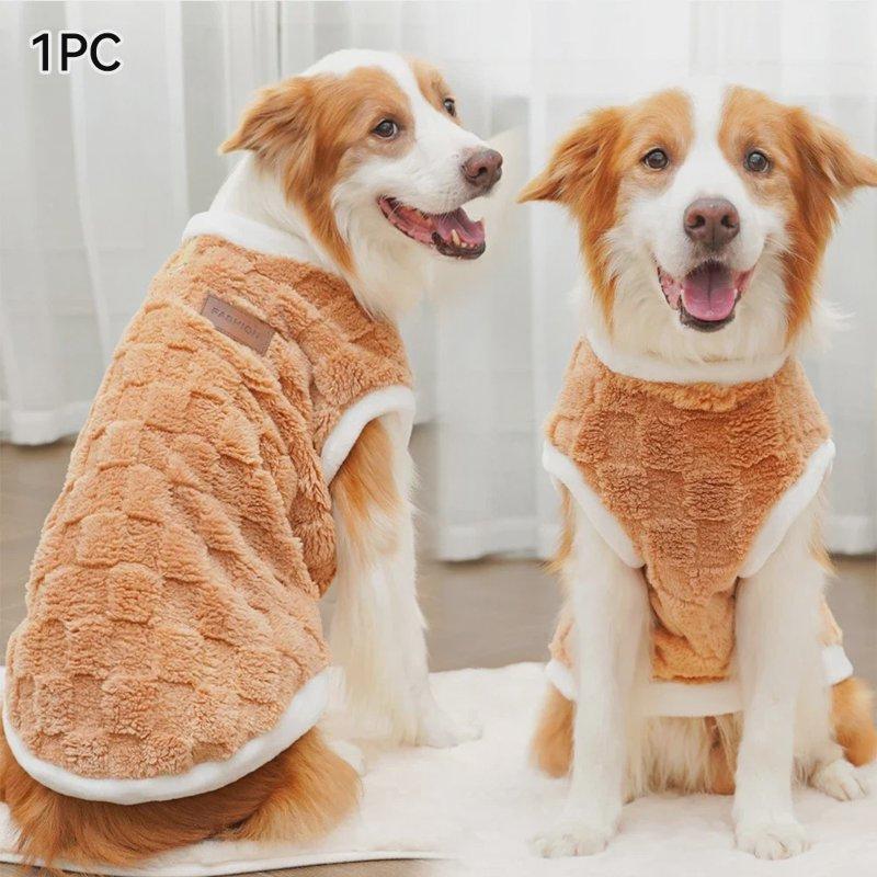 Pet Accessories Winter Dog Clothes For Dogs S-6xl Warm Dogs Coat Schnauzer Pug Clothing Sweatshirts Casual Dog Cat Clothing