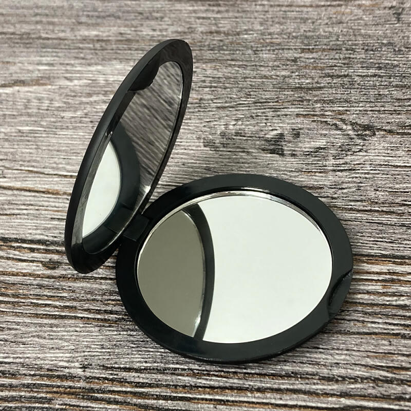 DIY Mini Round Portable Hand Mirror Folding Hand Mirror