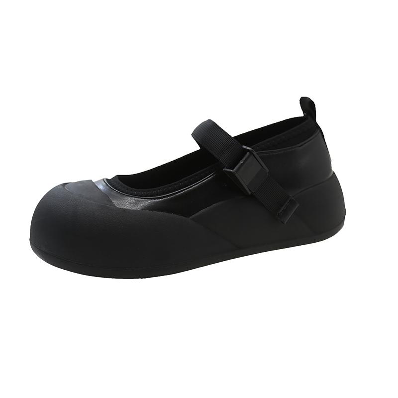 

Модные женские мокасины с круглым носком, осенняя женская обувь, модные оксфорды, мягкие, с неглубоким носком, элегантные, повседневные кроссовки, удобные 40 чёрный