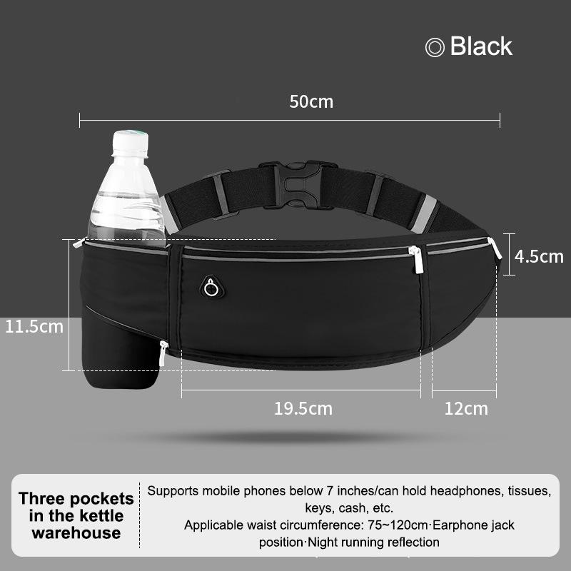 Sportliche Hüfttasche Damen Herren Laufgürtel Hüfttasche Wasserdichte Hüfttasche Geldbörse Herren Gürteltasche Tragbarer Handyhalter Fitnessstudio