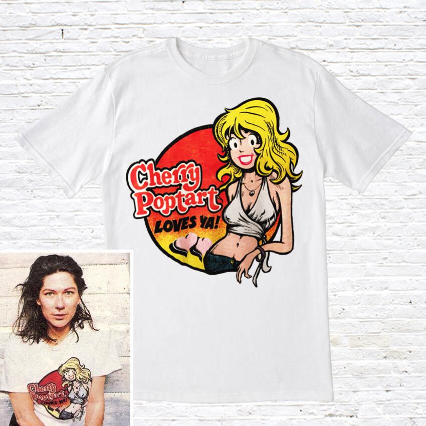 Cherry Pop Tart TShirt as worn by Kim Deal The Breeders Pixies Unisex T-Shirt XXXXL