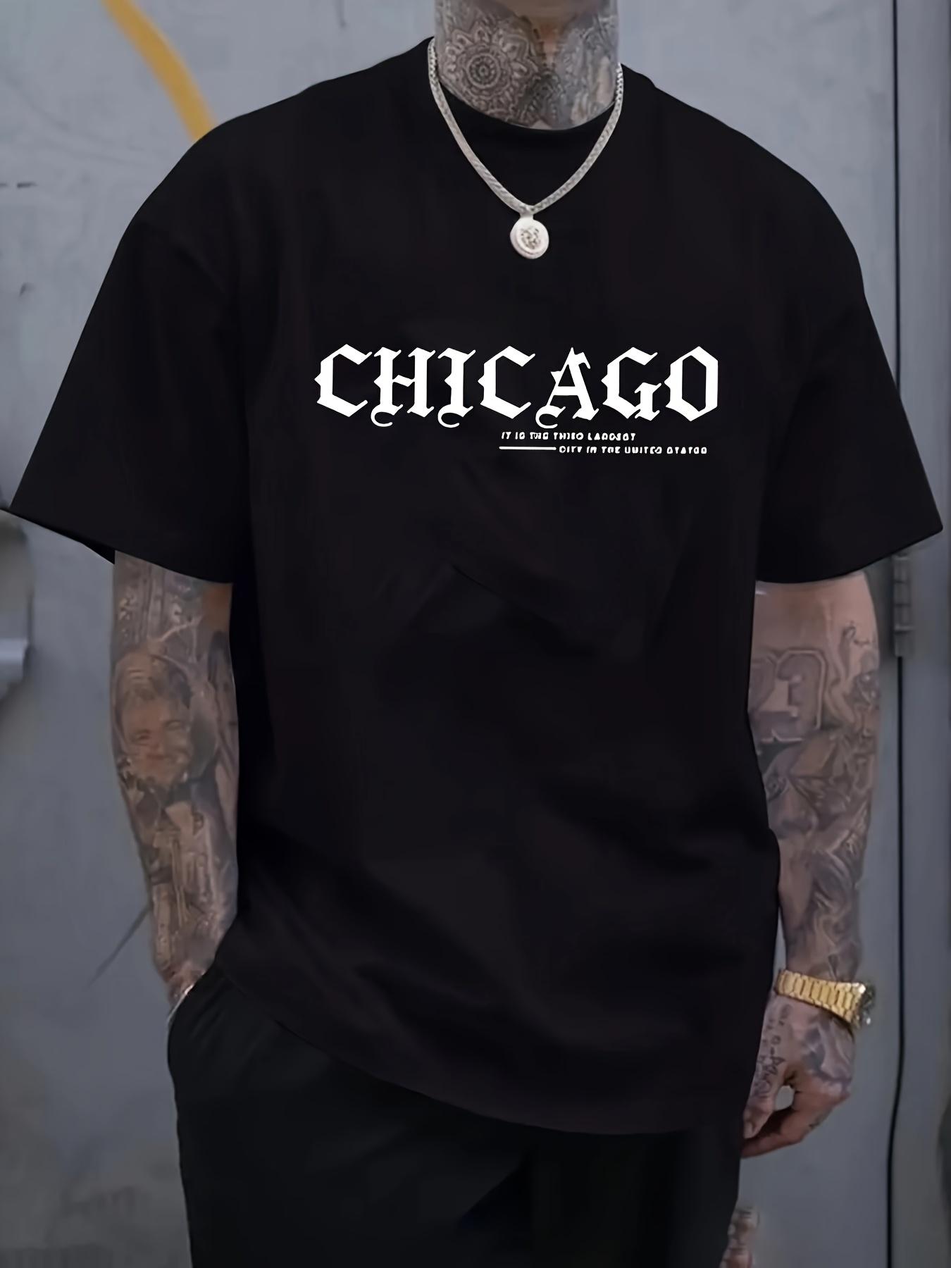 

Chicago Graphic T-shirt - 100% Polyester Stretch Fabric M