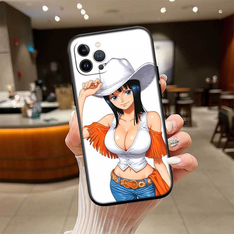One Piece Nico Robin Phone Case for Samsung S20 S21 S21S S22 S23 S24 FE Ultra Plus Lite F06 F16 M06 M16 M56 A07 A17 A36 A37 A55 A57