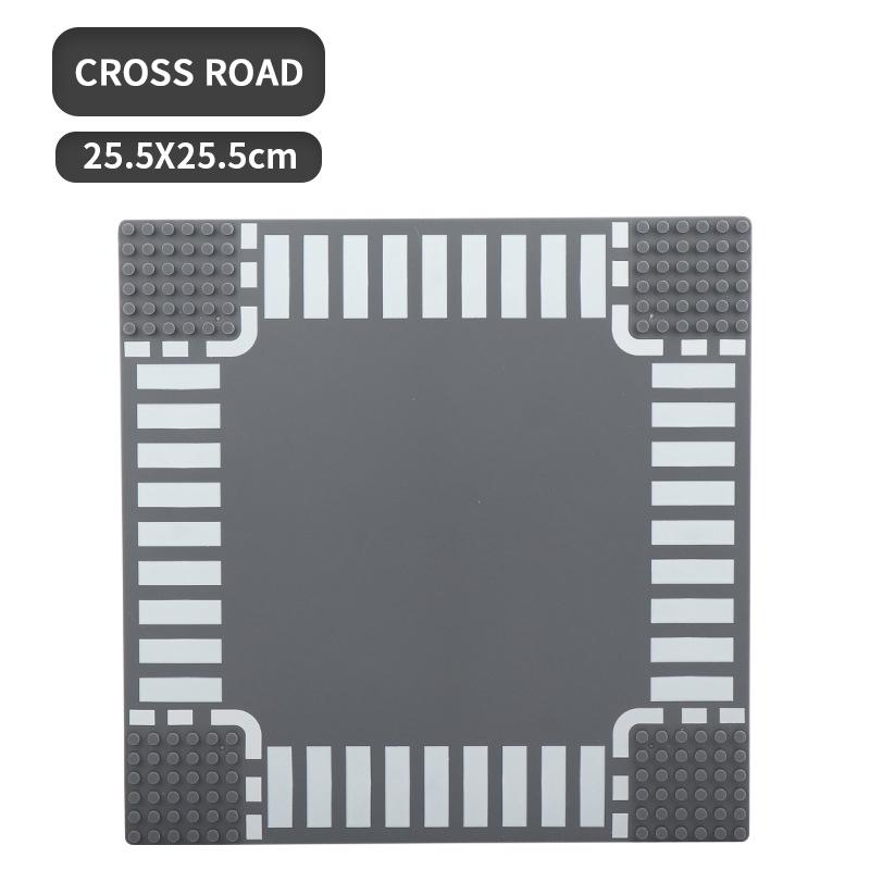 Classic Building Block Base Plate City View Traffic Road Figures Construction Toys Bricks 32Dots Plastic Baseplates Kids Gifts
