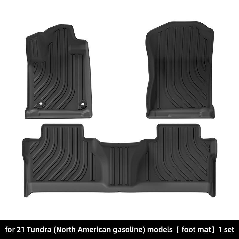 Eco-friendly TPE Mats for 2014-2021 Toyota Tundra: Floor, Bed, and Trunk Options