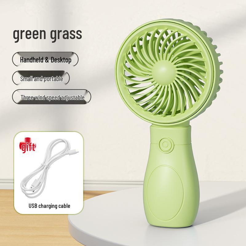 2026 Portable Mini USB Rechargeable Pocket Fan for Dorm or Desktop