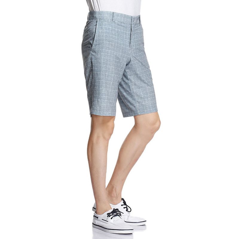 

Модные брюки-бермуды в клетку Гольф Одежда 639807 Gray Plaid M