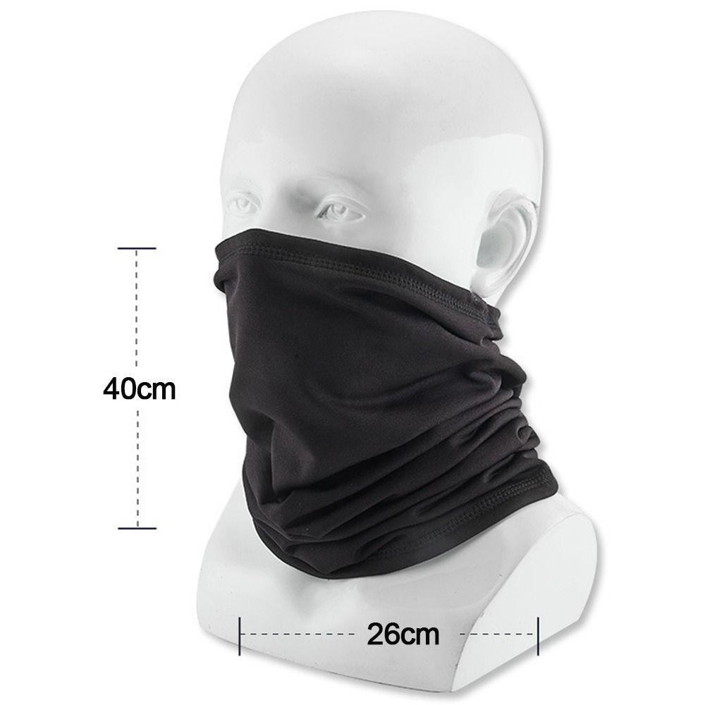 Wool Sports Bandana Velvet Cycling Scarf Warm Neck Protection Face Scarf Men Women