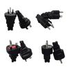 US 3 Prong Power Cord Power Plugs,3 Pin Male to IEC320 C5 Female Laptop Power Conversion Plugs