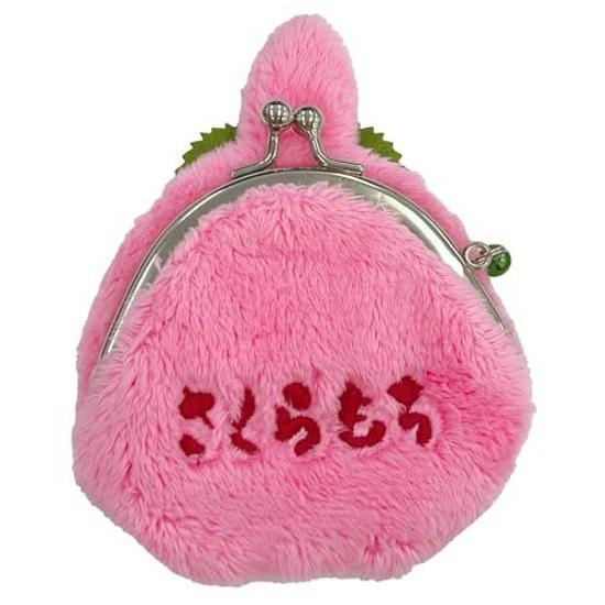 Unic Monchhichi Wakkara Gama Mochi Sakura Monchhichi-chan Pouch Japanese Style Design Mini Accessory Case Coin Official Character Goods Bag MC-0009GP
