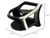 Tsuchiya Yac (SY-L3) Lexus 10 Series NX Air Conditioner Drink Holder, Driver's Seat, Black, 17cm Long x 13.4cm Wide x 17.2cm High