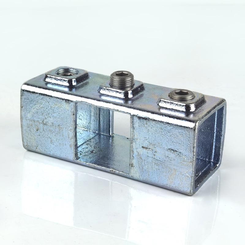 40×40mm Vierkantrohr 4-Wege T-Verbinder Klemme (Schweißfrei)
