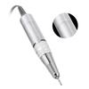 Electric Nail Cutter Handpiece, 35000 RPM Manicure Nail Drill with Metal Pen, Manicure Nail File Nail Drill Replacement Handle for Electric Nail Polis