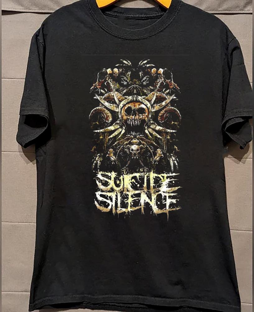RARE! Suicide Silence Black Cotton Shirt Full size S-5XL H07 Unisex T-Shirt XXXXL
