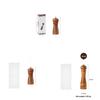 Antique Finish Wooden Spice Grinder With Manual Pepper And Salt Mill For Cooking Enthusiasts
