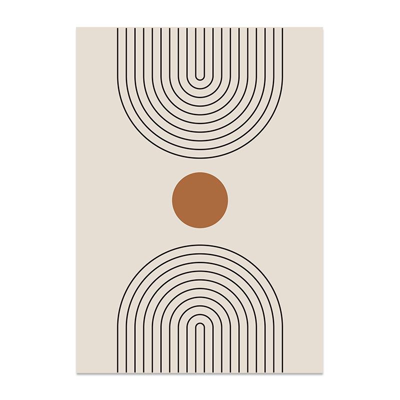 Boho Matisse Poster Beige Black Abstract Line Art Canvas Paintings Wall Print Pictures Bedroom Living Room Interior Home Decor