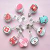 1pc Cute Medical Supplies 60cm Silicone Retractable Badge Reel Student Nurse Exhibition Enfermera Name Card ID Card Chest