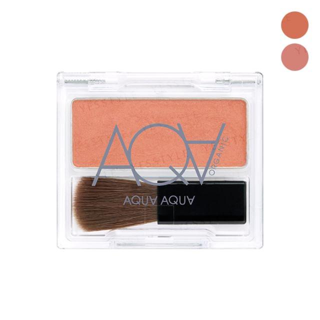 Aqua Aqua - Organic Pressed Cheek 01 Apricot Orange