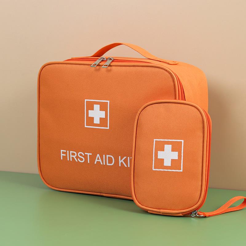 Large Capacity Travel First Aid Kit & Portable Medicine Storage Bag