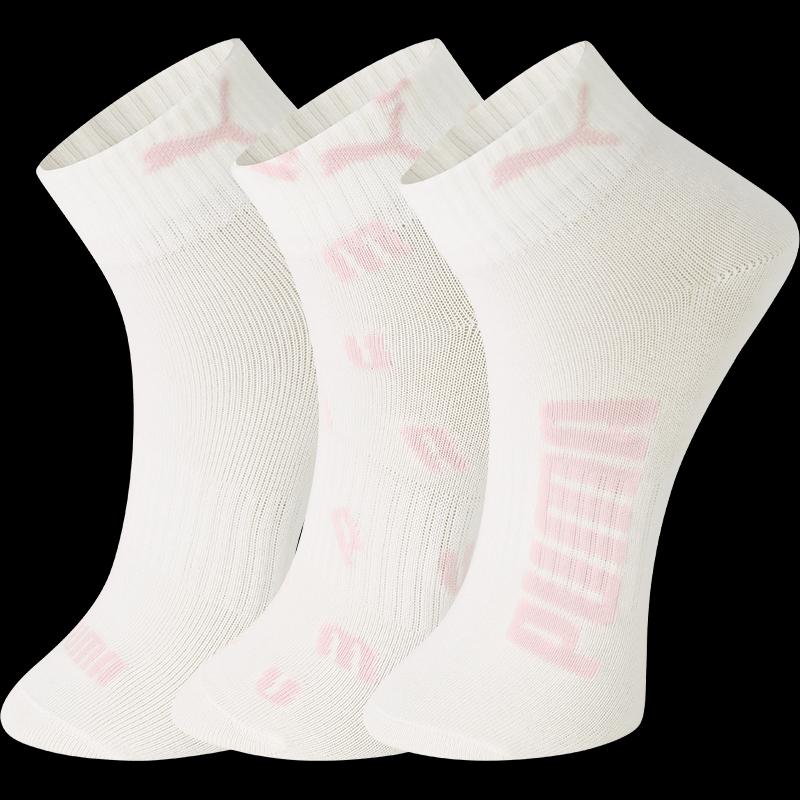 PUMA Women's Breathable Mid-Calf Socks 3-Pair Pack