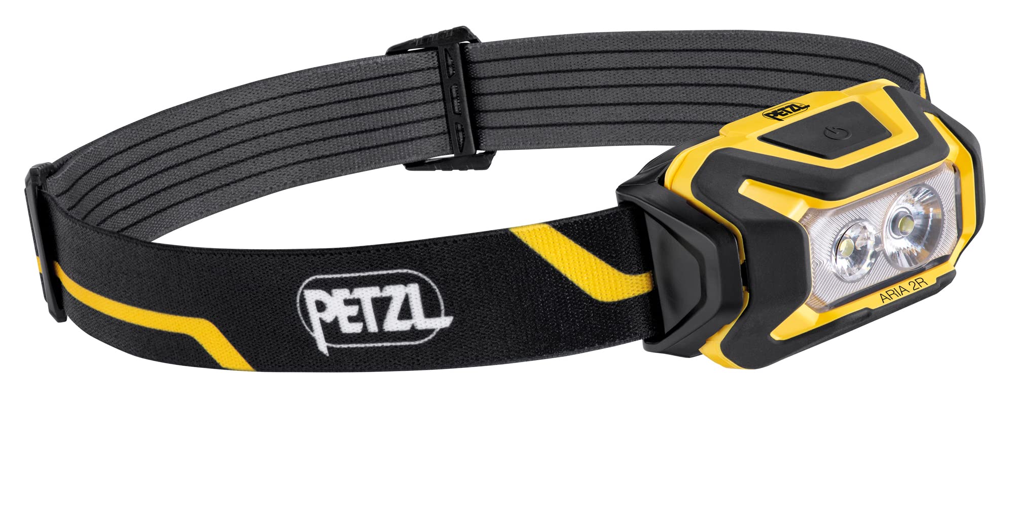 

Petzl Aria 2R Waterproof and Dustproof Compact E071AA00 Rechargeable, Headlamp, Yellow/Black,