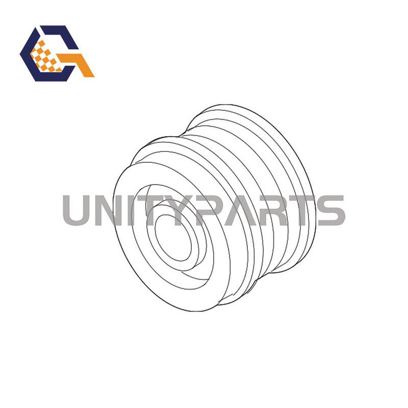 Alternator Freewheel Clutch Pulley For CHEVROLET CAPTIVA NUBIRA EPICA OPEL ANTARA F-552117 F-225643.1 93743440 4805492 211242