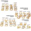 PuRui Vintage Multi piece Set Creative Unique Disign Imitation Zircon Open Rings Kncukle for Women Summer Festival Zircon Gift