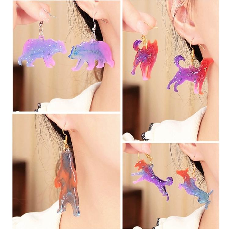 Customized Animal Earrings Mold Flexible Silicone Mould for Craft Enthusiasts