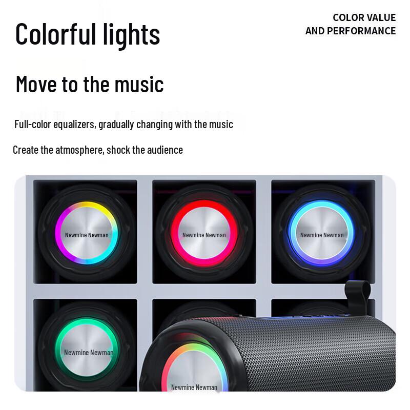 Newmen BT76 Portable Bluetooth Speaker
