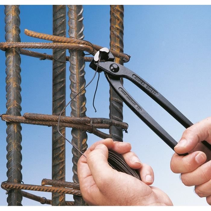 Tenaille russe - KNIPEX - 220mm - Acier - Noir