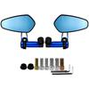 Anti Glares Motorcycle Rearview Mirror Broad Field Of View Shockproof Construction Easy Mounting