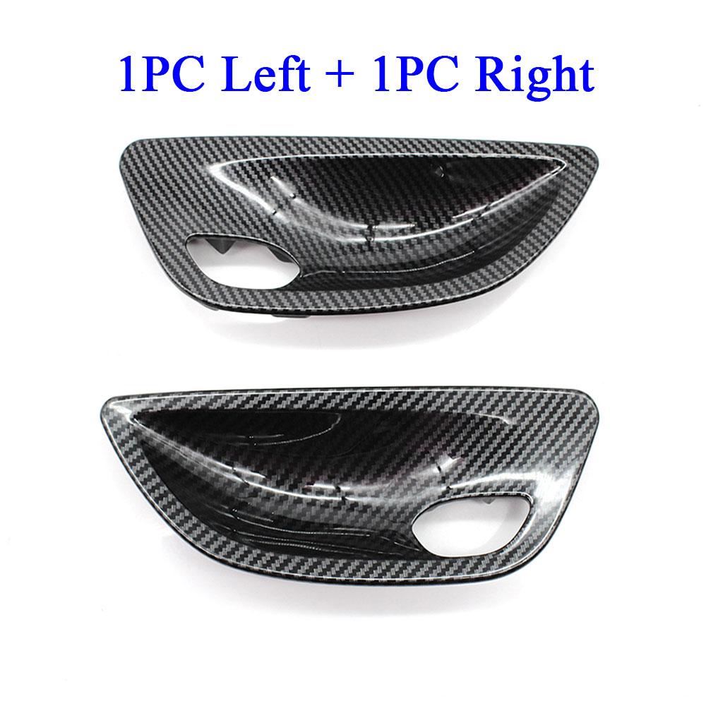 Fibră de carbon, mâner de deschidere a ușii, stânga, dreapta, panou, capac, panou de înlocuire pentru BMW Seria 5 F10 F11 520i 523i 525i 528i