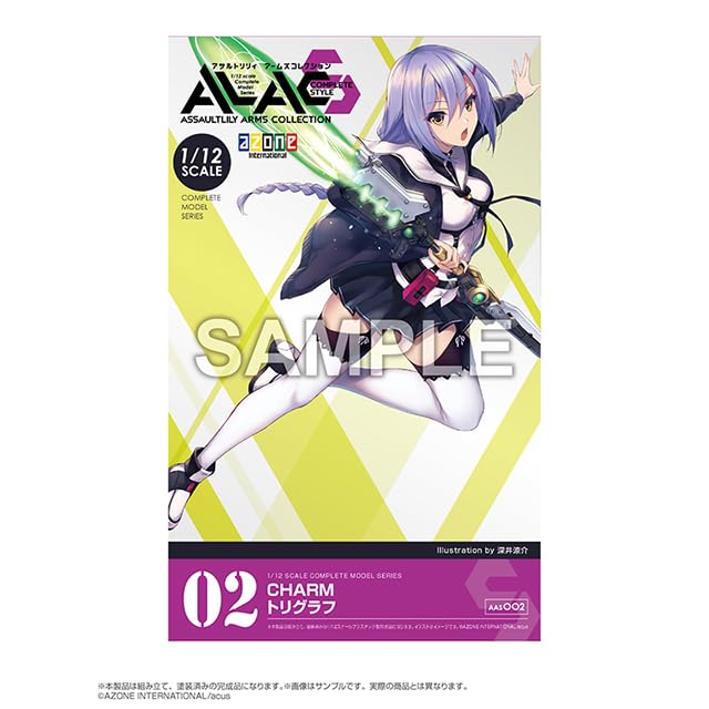 Azone International Assault Lily Arms Collection Complete Style CHARM Trigraph Scale Plastic Painted Finished Product No.002 1/12