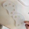 1Pair Piano Finger Strengthener Half Moon Shape Comfortable To Grip TPE Piano Hand