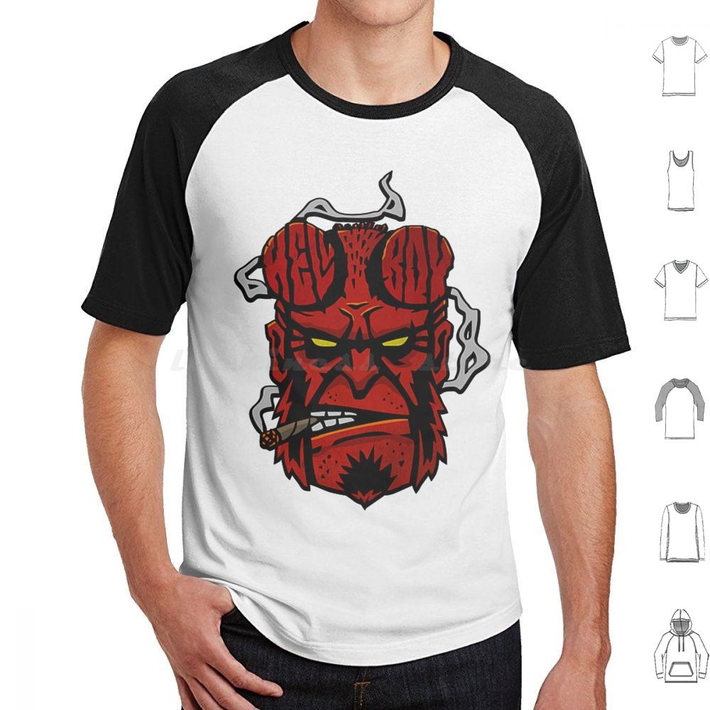 Hellboy T Shirt Cotton Men Women DIY Print Hellboy Comic Books Comics Halloween Hellboy 2 Hellboyanimated Hellboy Comic