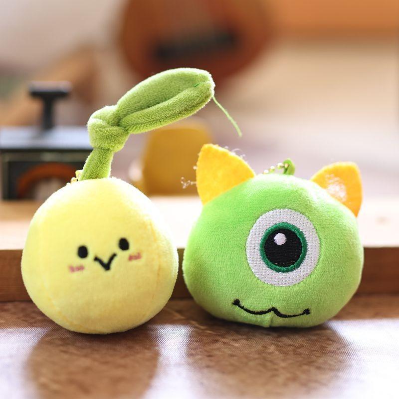 Incmike Plush Monsters Toy Cute Cartoon Keychain Backpack Pendant Gift Holiday