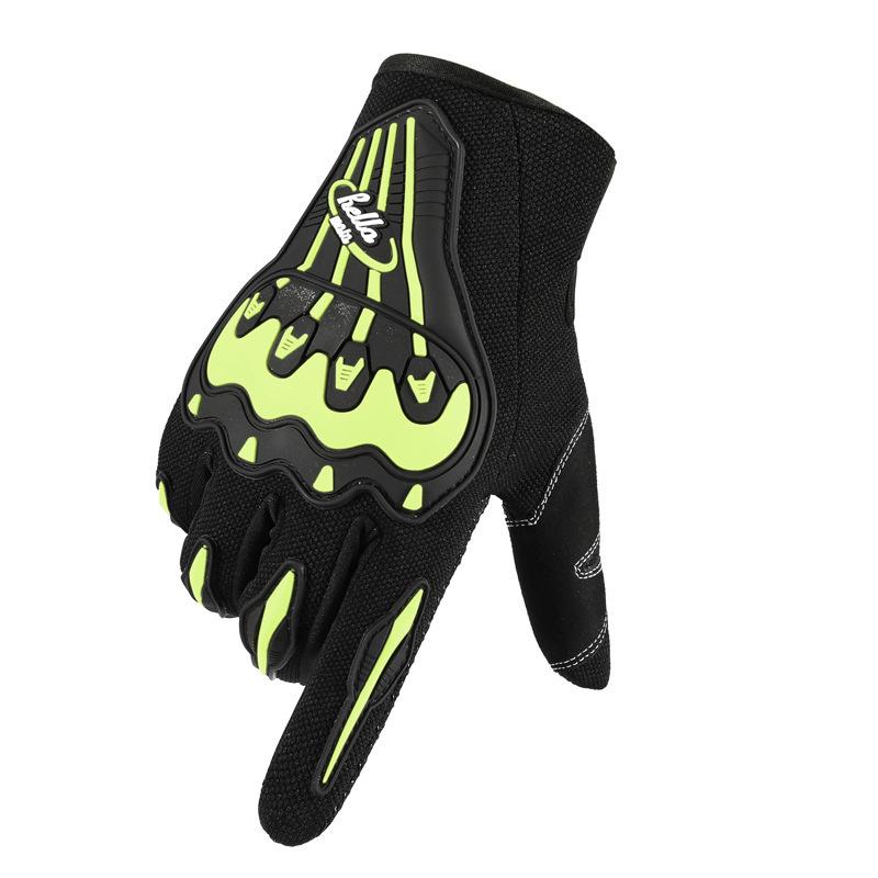 Sports Cycling Gloves for Men and Women In Spring and Summer Thin Sun Protection Motorcycle Delivery Rider Full Finger Gloves