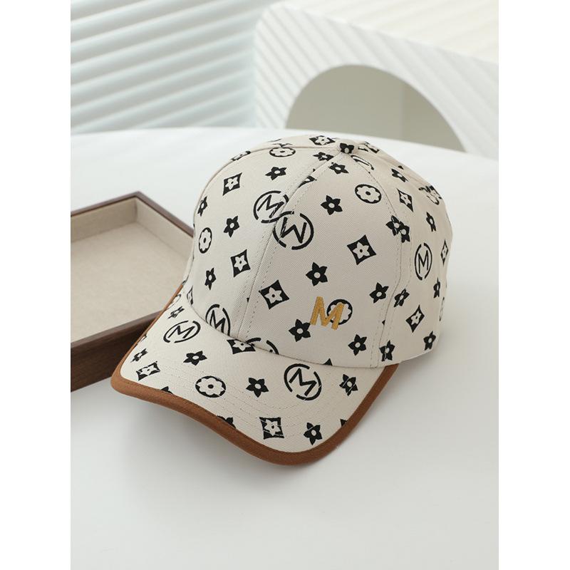 High Quality Children's Hat M Embroidery Printed Baseball Cap Spring and Autumn Boys and Girls Outdoor Shade Cap
