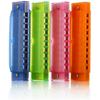 Clear Tuning Blues Harmonica Translucent Diatonic Harmonica 10 Hole Harmonica  Kids Educational Toy