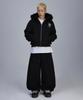 SCALLYWAG Back Pocket Eyelet Sweatpants [Black]