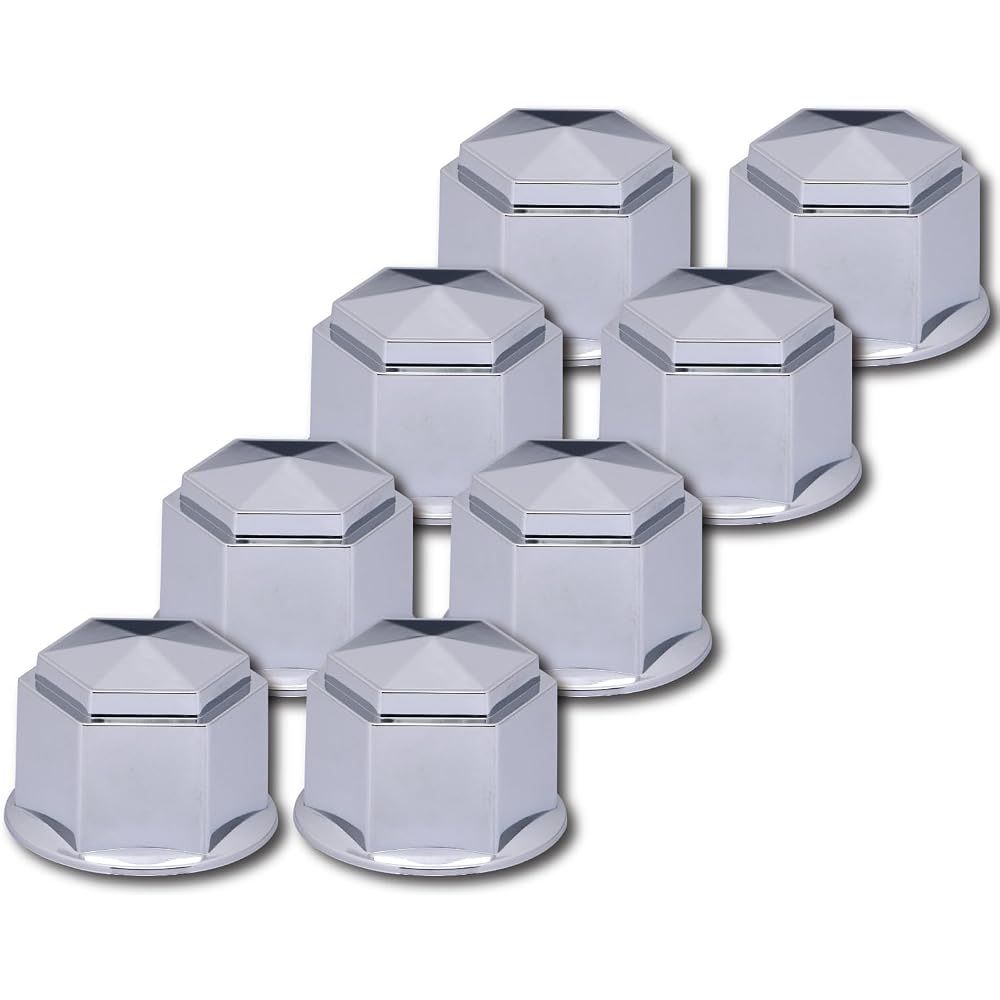 Jet Inoue Nut Cover 39L 41mm ABS Set of 8 Square Shape Generic Hardware Accessories
