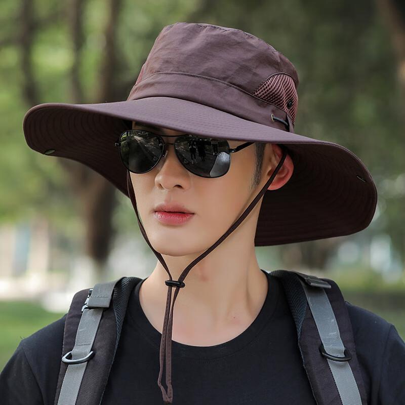 Men's Wide-Brim Fishing & Hiking Hat