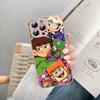 Dessin Animé Mignon E-Eddsworlds Verre Trempé Pour Iphone 14 13 12 11 Pro Mini XS MAX 14Plus X XS XR Coque