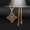 Fashion Charm Witch Knot Necklace Stainless Steel Irish Celtic Knot Pendant Witchcraft Amulet Magical Jewelry Gift for Girls