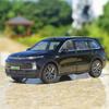 1/32 LEADING IDEAL L9 Alloy New Energy Car Model Diecasts Metal Electric Vehicles Car Model Sound Light Simulation Kids Toy Gift