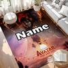 Custom Name Personalized Avatar Print Carpet, Versatile Home Decor Rug, for Playroom, Apartment, Balcony, Entryway, Hallway Gift