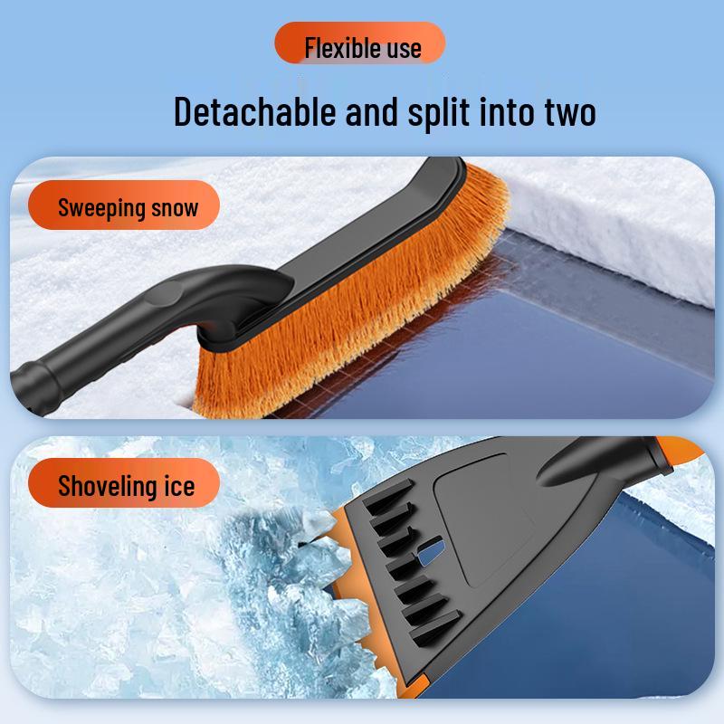 Detachable Car Snow Brush & Shovel: Winter Ice & Snow Removal Tool