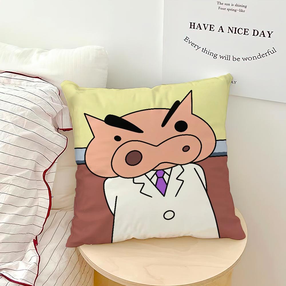 Art Cute Funny b-Buriburizaemon Cushion Cover Comfortable Soft Pillow Case for Sofa Living Room Home Decor Protective Covers