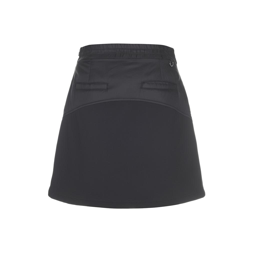 LAUV Padded Fleece Skirt_Black